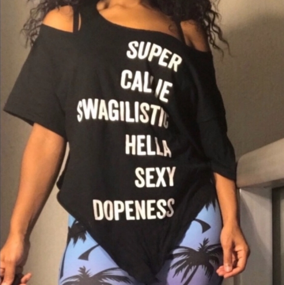 RELISTED~~Super Callie Swagalistic Hella Sexy Graphic Tee - Picture 16 of 16